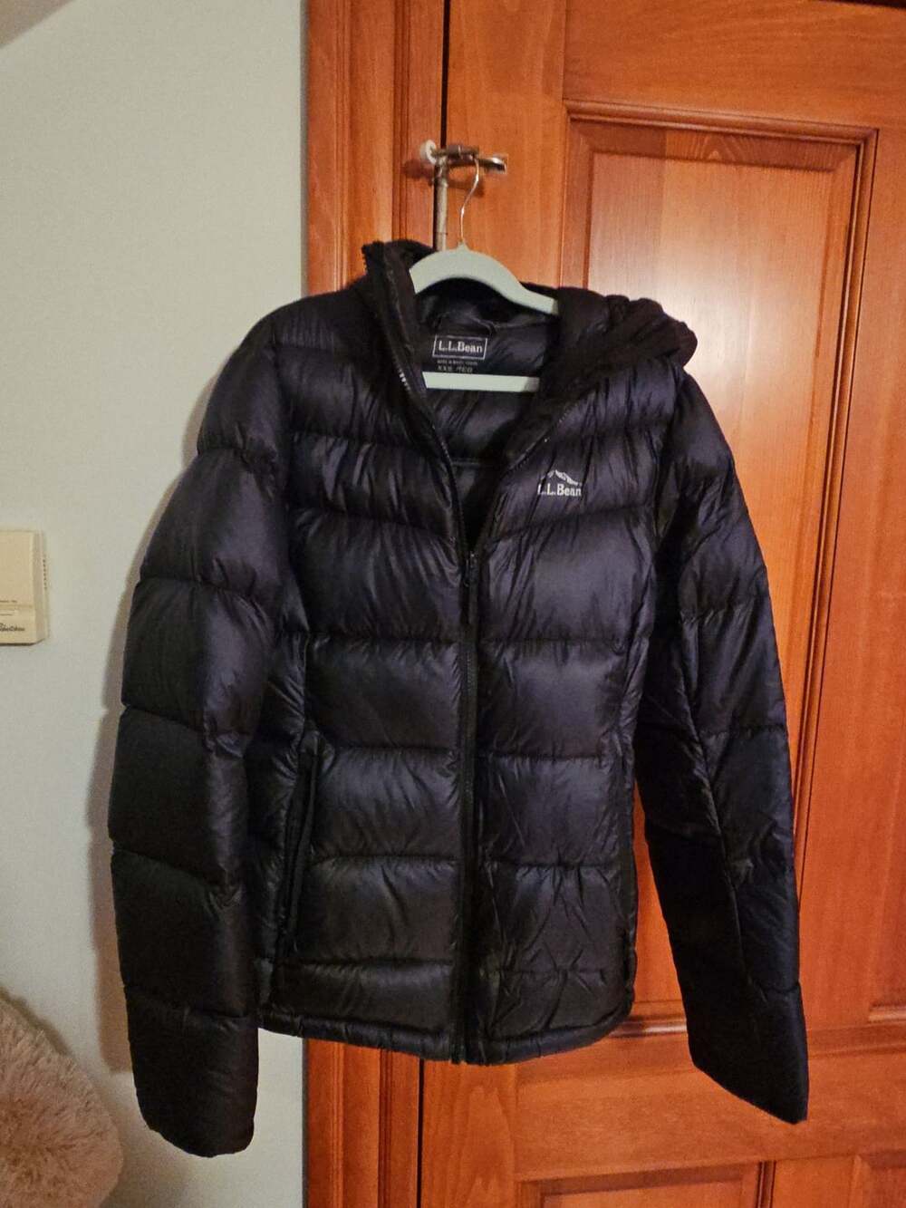 L.L. Bean Down Jacket Size XXS Regular Black down jacket